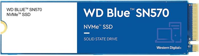 Накопичувач SSD WD M.2  500GB PCIe 3.0 Blue SN570