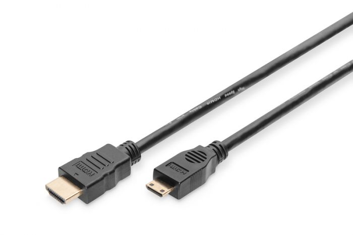 Кабель Digitus HDMI-miniHDMI (AM/СM) High Speed 2.0m black