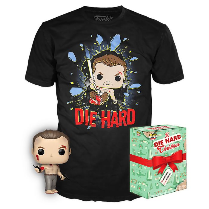 Набір Фігурка+Футболка Funko POP and Tee: Die Hard (L) 37280