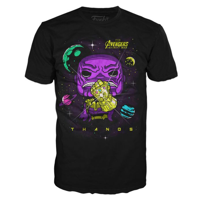 Набір Фігурка+Футболка Funko POP and Tee: Infinity War: Thanos (L) 33456