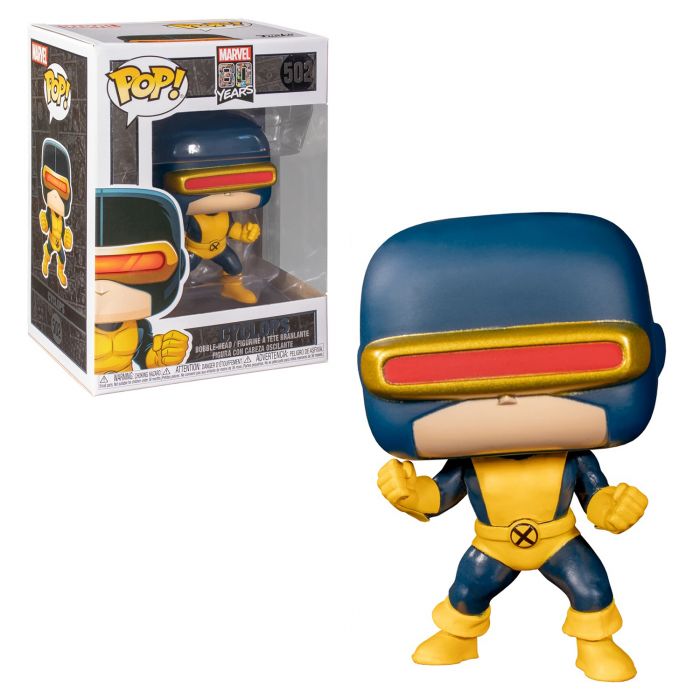 Набір Фігурка+Футболка Funko POP and Tee: Marvel 80th: First Appearance: Cyclops (L) 47364