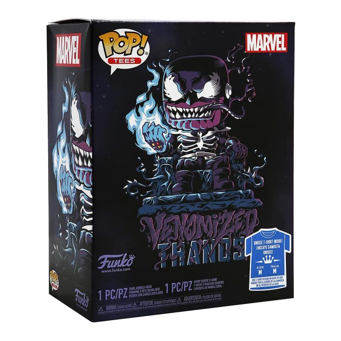 Набір Фігурка+Футболка Funko POP and Tee: Venom Thanos (S) 45460