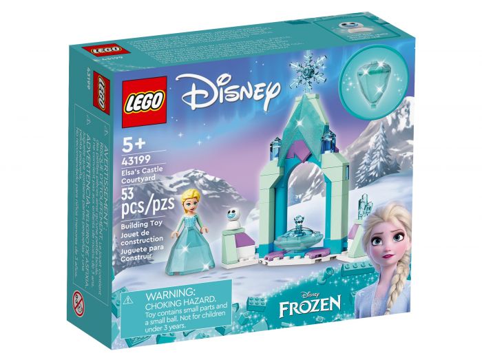 Конструктор LEGO Disney Двір замку Ельзи 43199