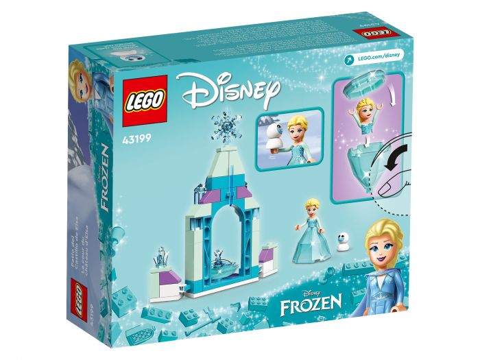 Конструктор LEGO Disney Двір замку Ельзи 43199