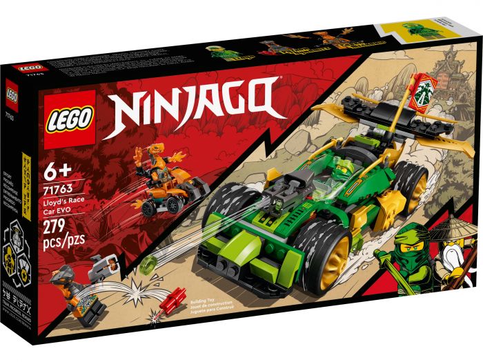 Конструктор LEGO Ninjago Гоночний автомобіль ЕВО Ллойда 71763