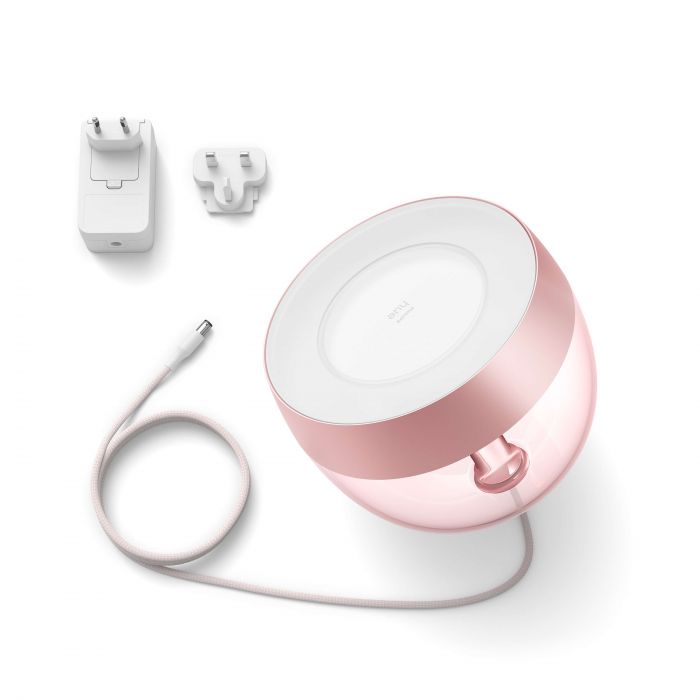 Настільний світильник Philips Hue Iris, 2000K-6500K, RGB, ZigBee, Bluetooth, розумний, димування, рожевий