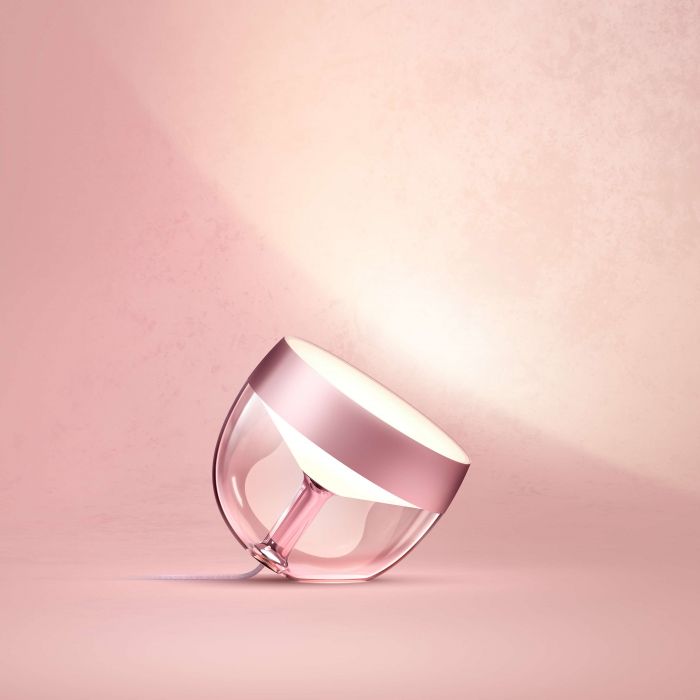 Настільний світильник Philips Hue Iris, 2000K-6500K, RGB, ZigBee, Bluetooth, розумний, димування, рожевий