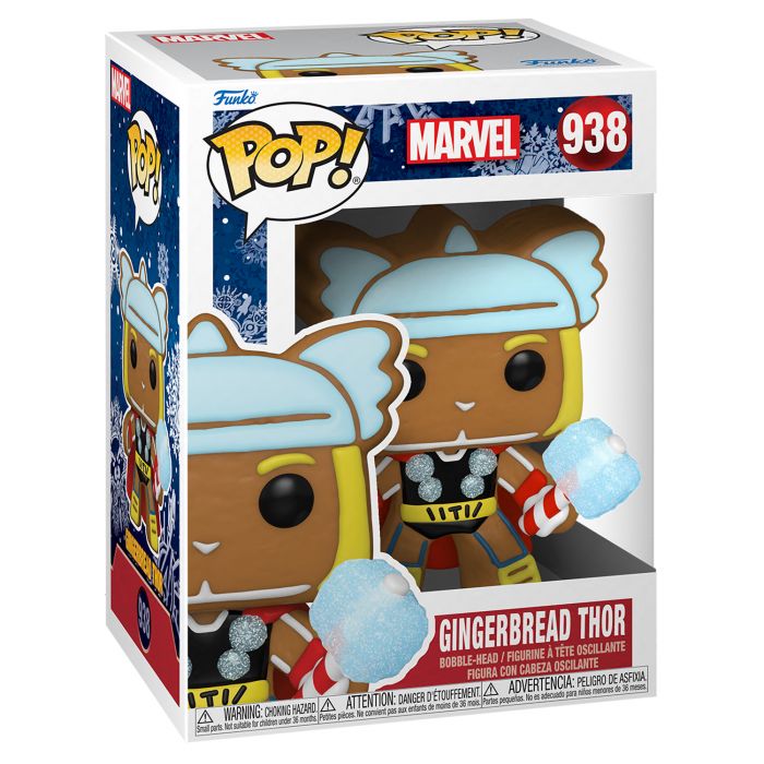 Фігурка Funko POP! Bobble Marvel Holiday Gingerbread Thor 50663