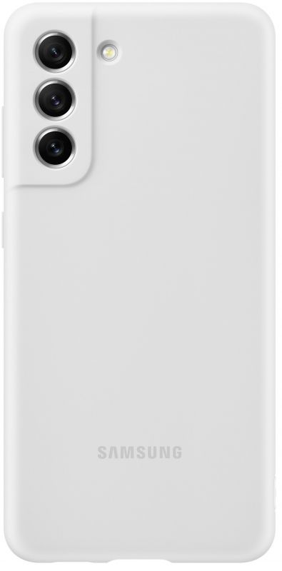 Чохол Samsung Silicone Cover для смартфону Galaxy S21 FE (G990) White