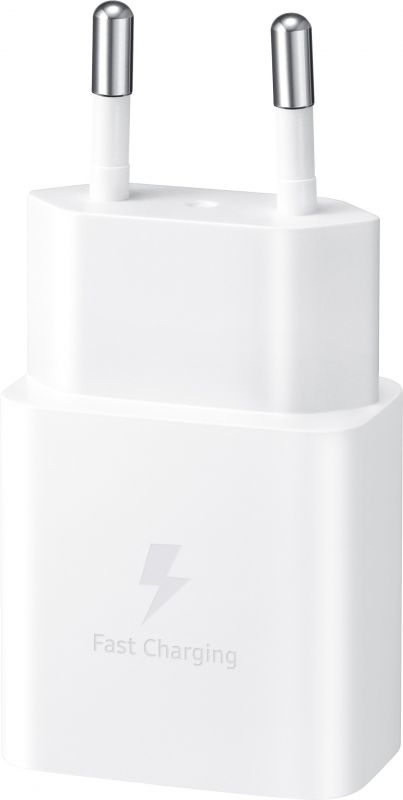 Мережевий зарядний пристрій Samsung 15W Power Adapter (w/o cable) White