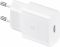 Мережевий зарядний пристрій Samsung 15W Power Adapter (w C to C Cable) White