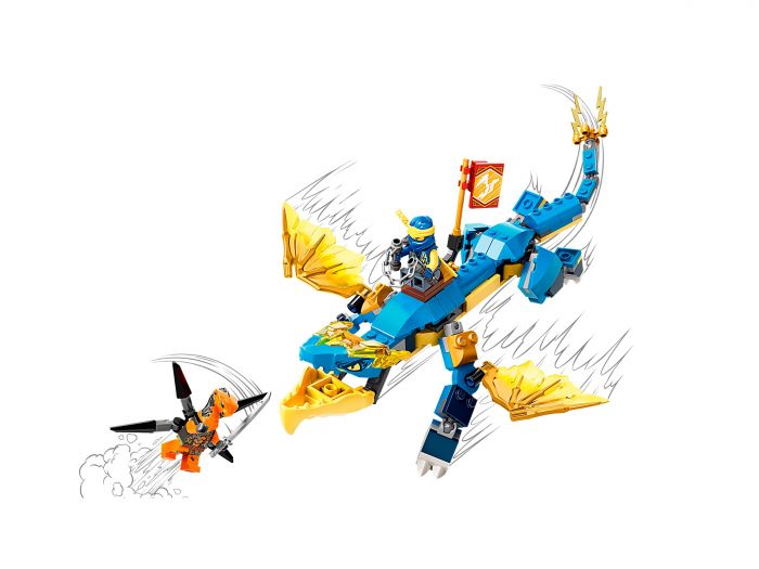 Конструктор LEGO Ninjago Грозовий дракон ЕВО Джея 71760