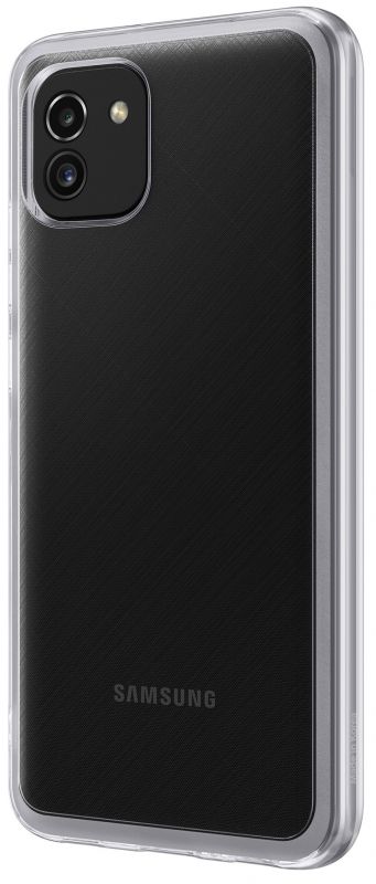 Чохол Samsung Soft Clear Cover для смартфону Galaxy A03 (A035) Transparent