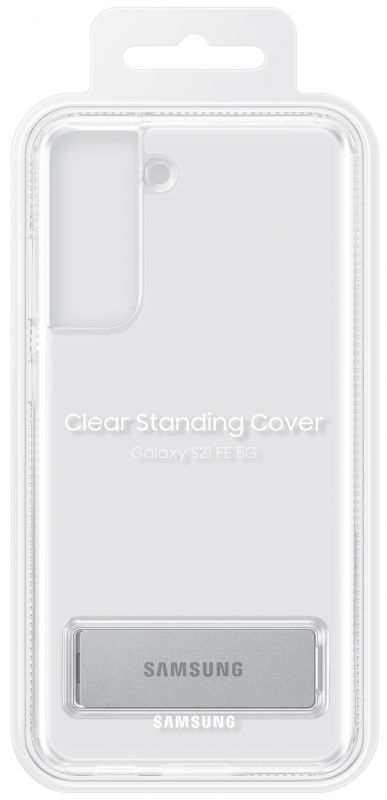 Чохол Samsung Clear Standing Cover для смартфону Galaxy S21 FE (G990) Transparent