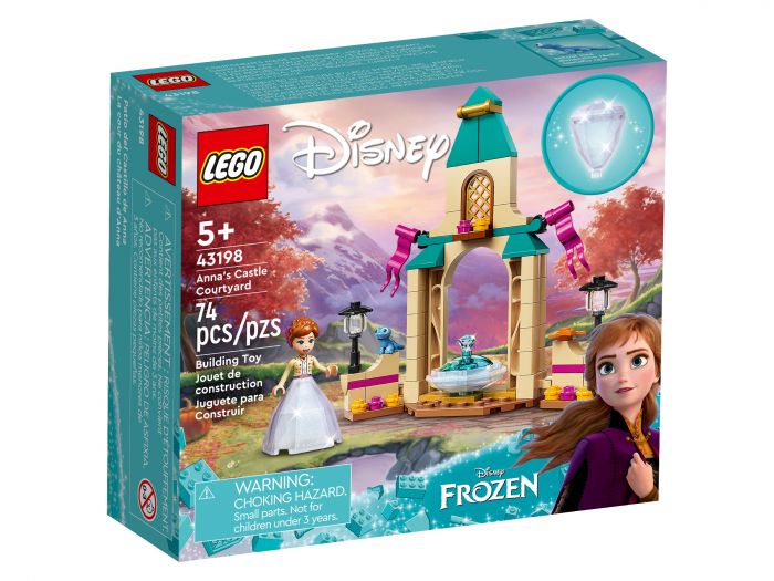 Конструктор LEGO Disney Двір замку Анни 43198