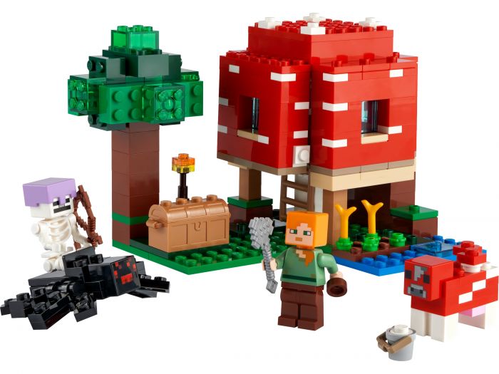 Конструктор LEGO Minecraft Грибний будинок 21179