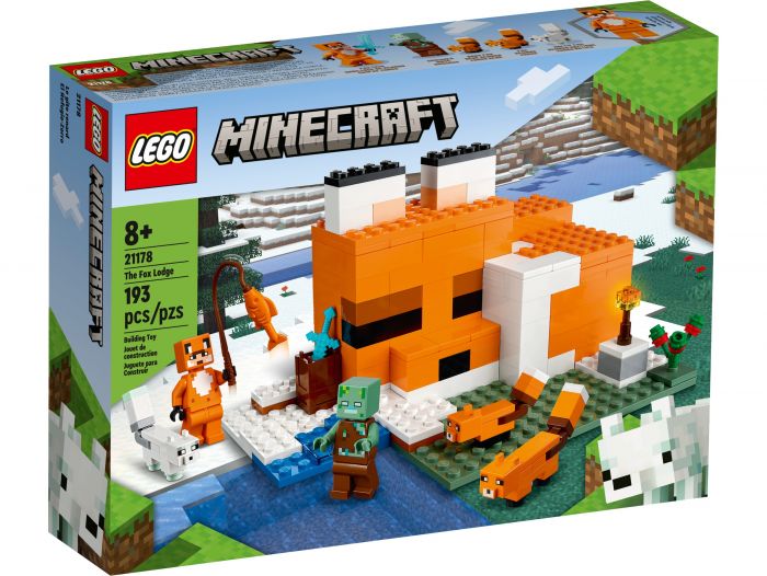 Конструктор LEGO Minecraft Хатина лисиці 21178