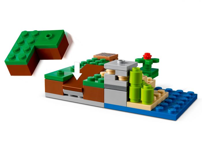 Конструктор LEGO Minecraft Засідка Кріпера 21177