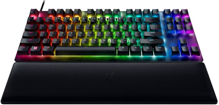 Клавіатура ігрова Razer Huntsman V2 Tenkeyless Purple Switch USB RU Black