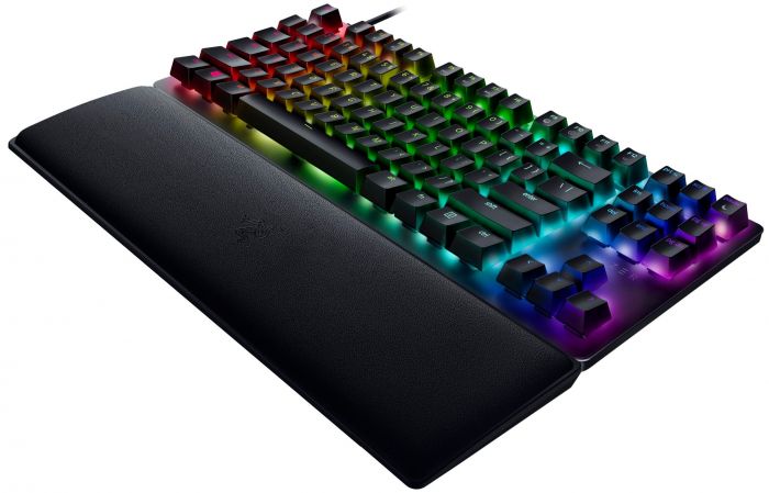 Клавіатура ігрова Razer Huntsman V2 Tenkeyless Purple Switch USB RU Black