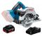 Пила циркулярна Bosch GKS 18В-57, ручна, АКБ GBA 18В 4.0Ач, ЗП GAL 18В-40