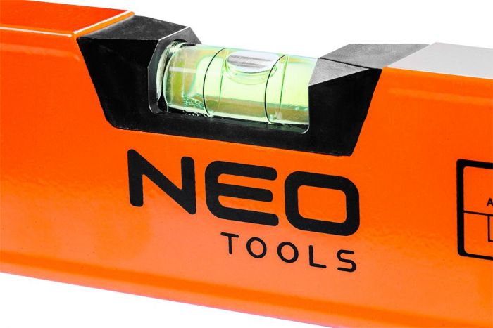 Рівень Neo Tools алюмінієвий, 40 см, 2 капсули, фрезерований