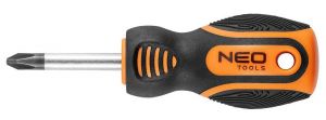 Викрутка NEO, хрестова, PH2x38мм