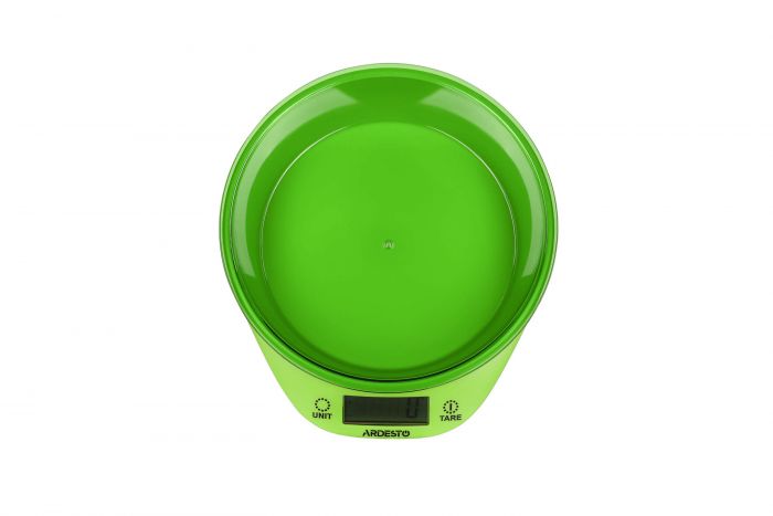 Ваги кухоннi Ardesto SCK-900BGR макс. вага 5 кг/білий+зелений