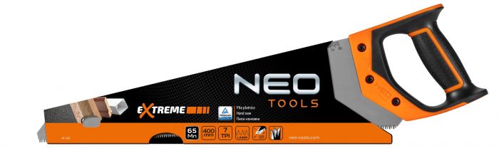 Ножівка по дереву Neo Tools, Extreme, 400 мм, 7TPI