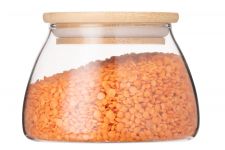 Банка для зберігання Ardesto Fresh Classic 500 мл, скло, бамбук Банка для зберігання Ardesto Fresh Classic 500 мл, скло, бамбук