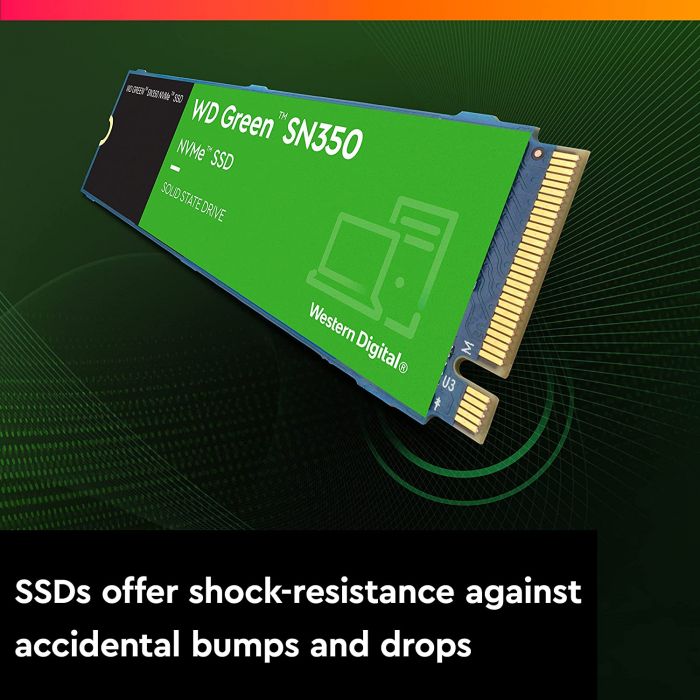 Накопичувач SSD WD M.2  480GB PCIe 3.0 Green SN350