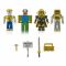 Ігровий набір Jazwares Roblox Four Figure Pack Roblox Icons - 15th Anniversary Gold Collector’s Set