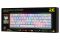 Клавіатура 2E GAMING KG370 RGB 68key Gateron Brown Switch USB White UKR