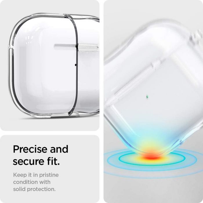 Чохол Spigen для Apple AirPods 3 Ultra Hybrid, Crystal Clear