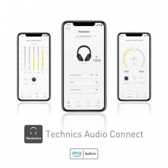 Навушники Technics EAH-A800G-K Over-ear ANC Hi-Res Wireless Чорний