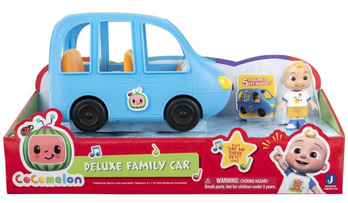 Ігровий набір CoComelon Deluxe Vehicle Family Fun Car Vehicle світло і звук