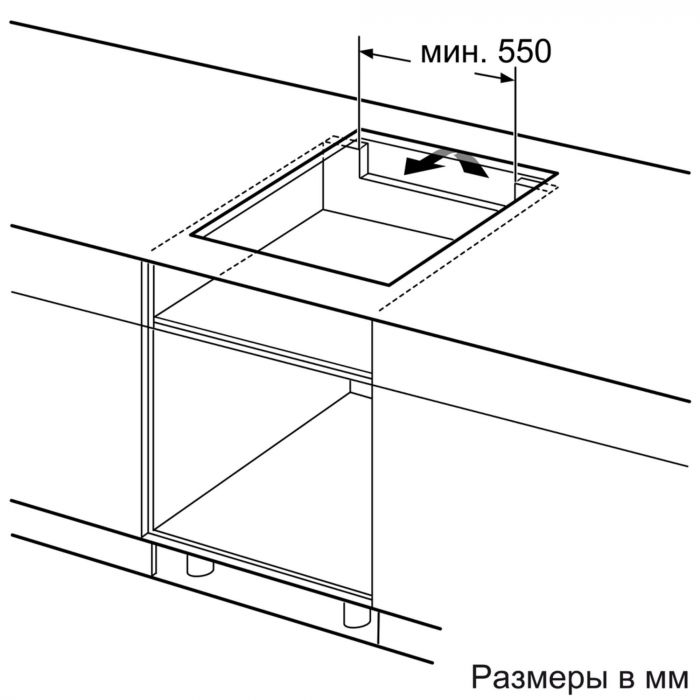 Варильна поверхня індукційна Siemens EE631BPB1E -60см/4 конф/сенсор/чорний