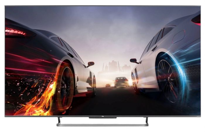 Телевізор 65" QLED TCL 65C728 Smart, Android, Silver