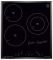 Варильна поверхня електрична Kaiser KCT4746FI - Шx45см./3 зони нагріву/сенсор/чорний