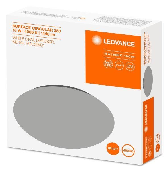 Світильник світлодіодний LEDVANCE SF Circular LED 350 18W/4000K IP44