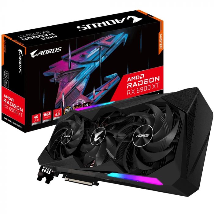 Відеокарта GIGABYTE Radeon RX 6900 XT 16GB GDDR6 AORUS MASTER