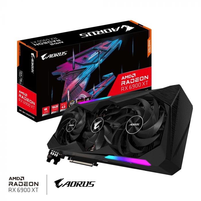 Відеокарта GIGABYTE Radeon RX 6900 XT 16GB GDDR6 AORUS MASTER