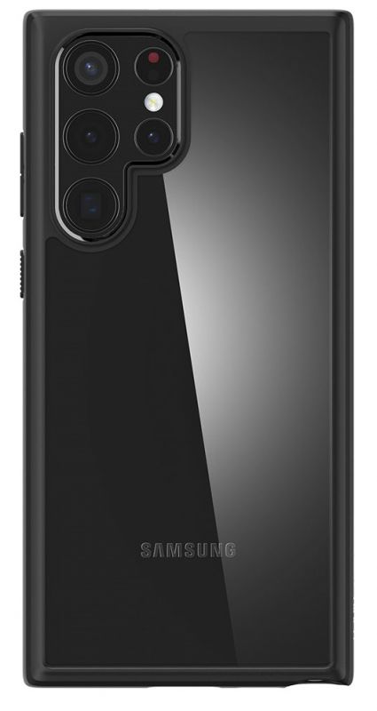 Чохол Spigen для Samsung Galaxy S22 Ultra Ultra Hybrid, Matte Black