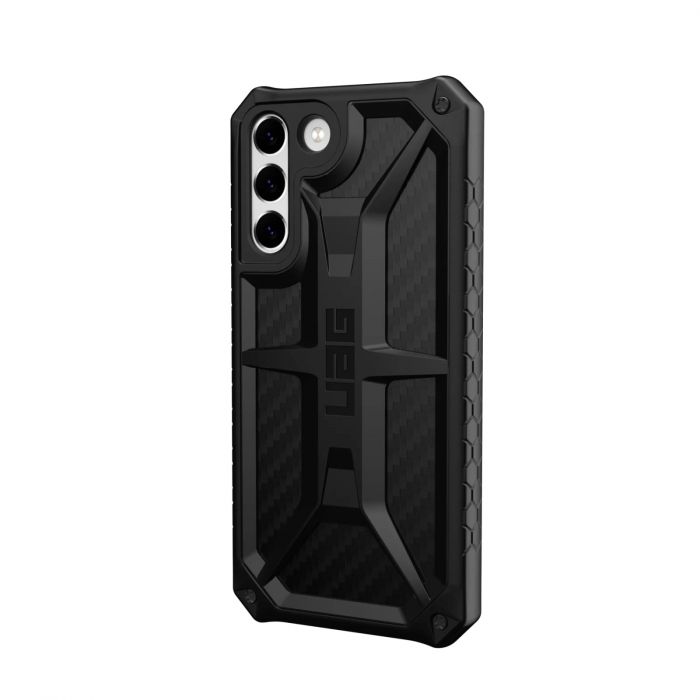 Чохол UAG для Samsung Galaxy S22+ Monarch, Carbon Fiber