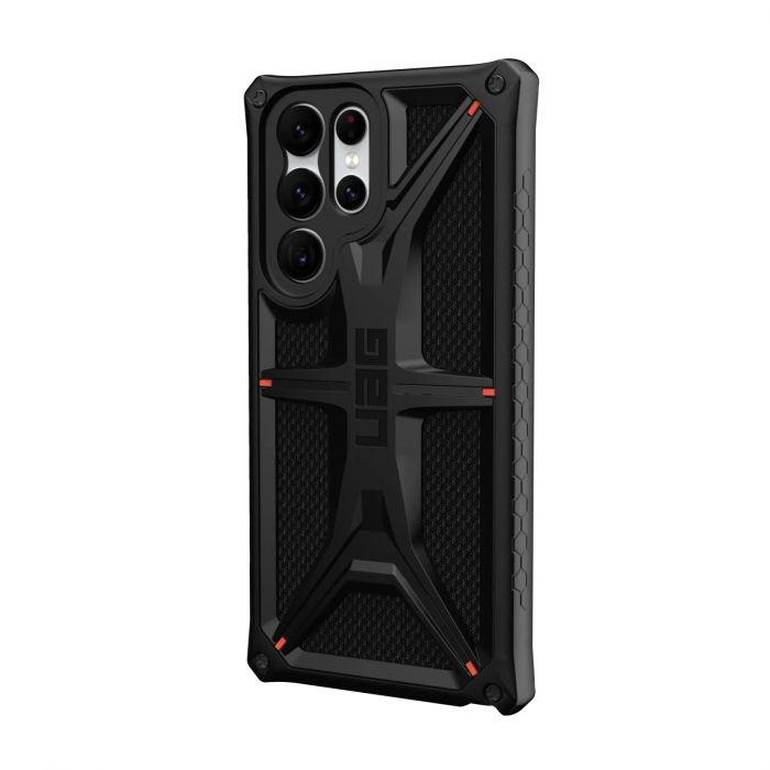 Чохол UAG для Samsung Galaxy S22 Ultra Monarch, Kevlar Black