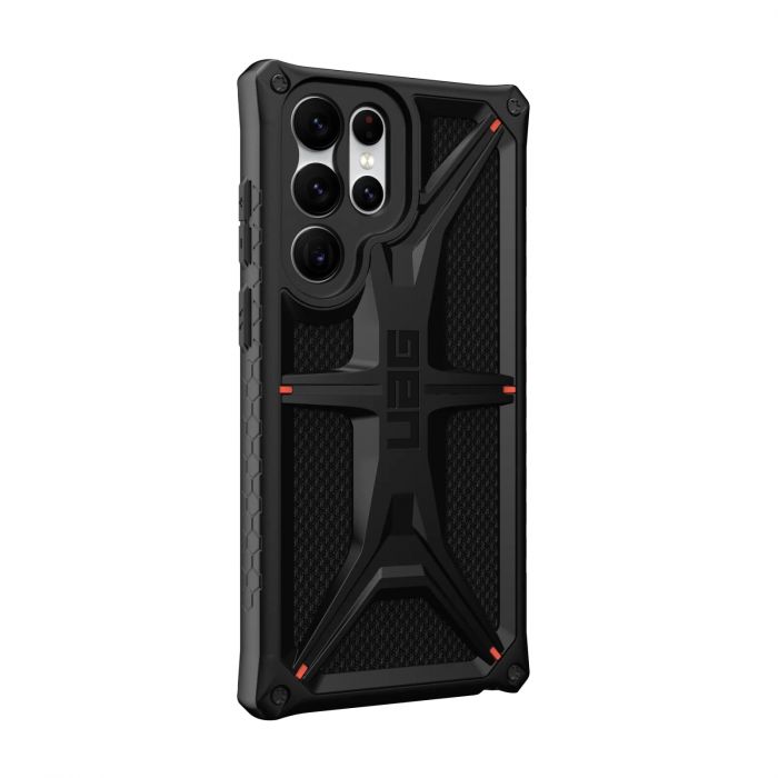 Чохол UAG для Samsung Galaxy S22 Ultra Monarch, Kevlar Black