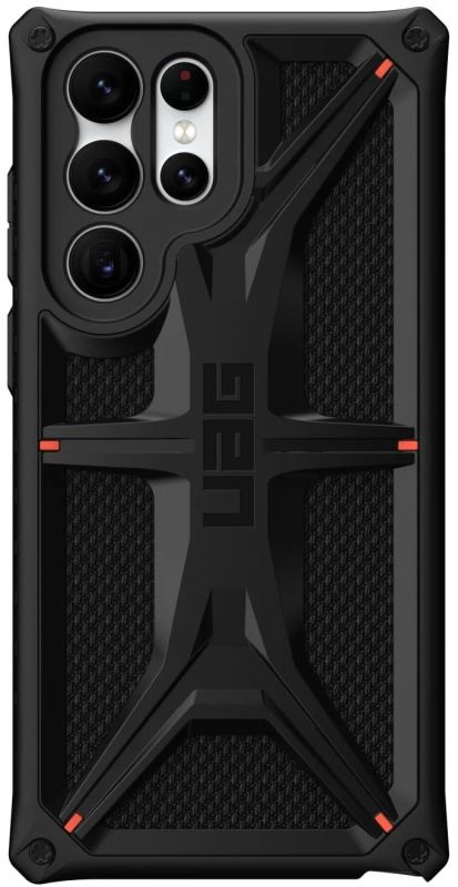 Чохол UAG для Samsung Galaxy S22 Ultra Monarch, Kevlar Black