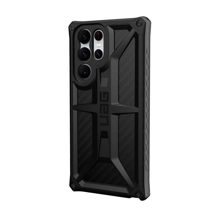 Чохол UAG для Samsung Galaxy S22 Ultra Monarch, Carbon Fiber