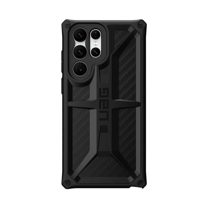 Чохол UAG для Samsung Galaxy S22 Ultra Monarch, Carbon Fiber