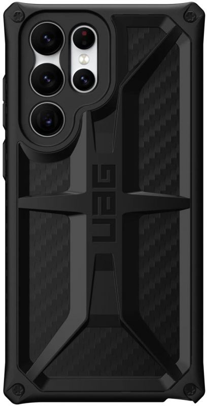 Чохол UAG для Samsung Galaxy S22 Ultra Monarch, Carbon Fiber